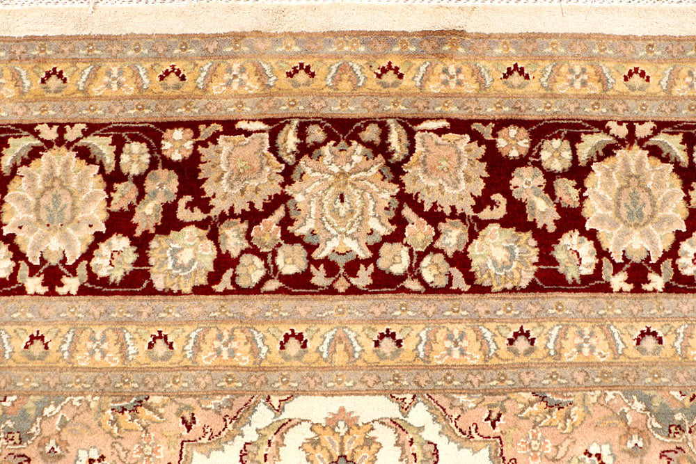 Blanched Almond Kirman 8' 11 x 12' 1 - No. 67530 - ALRUG Rug Store