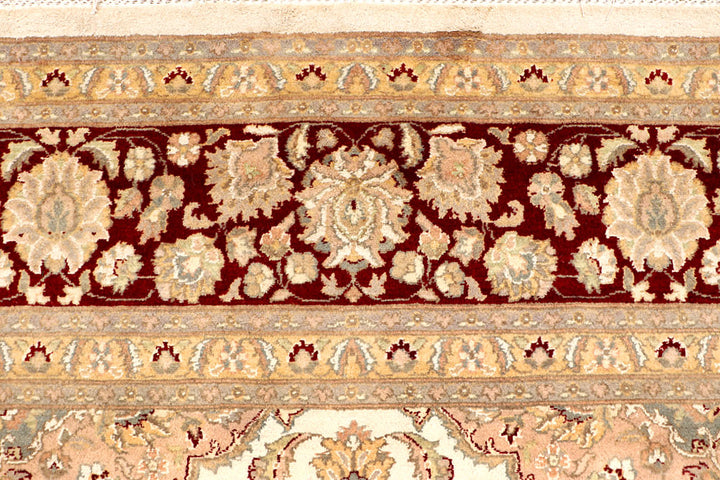 Blanched Almond Kirman 8' 11 x 12' 1 - No. 67530 - ALRUG Rug Store