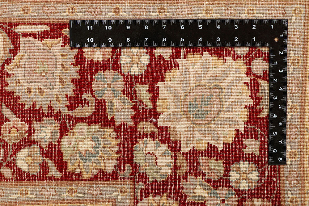 Blanched Almond Kirman 8' 11 x 12' 1 - No. 67530 - ALRUG Rug Store