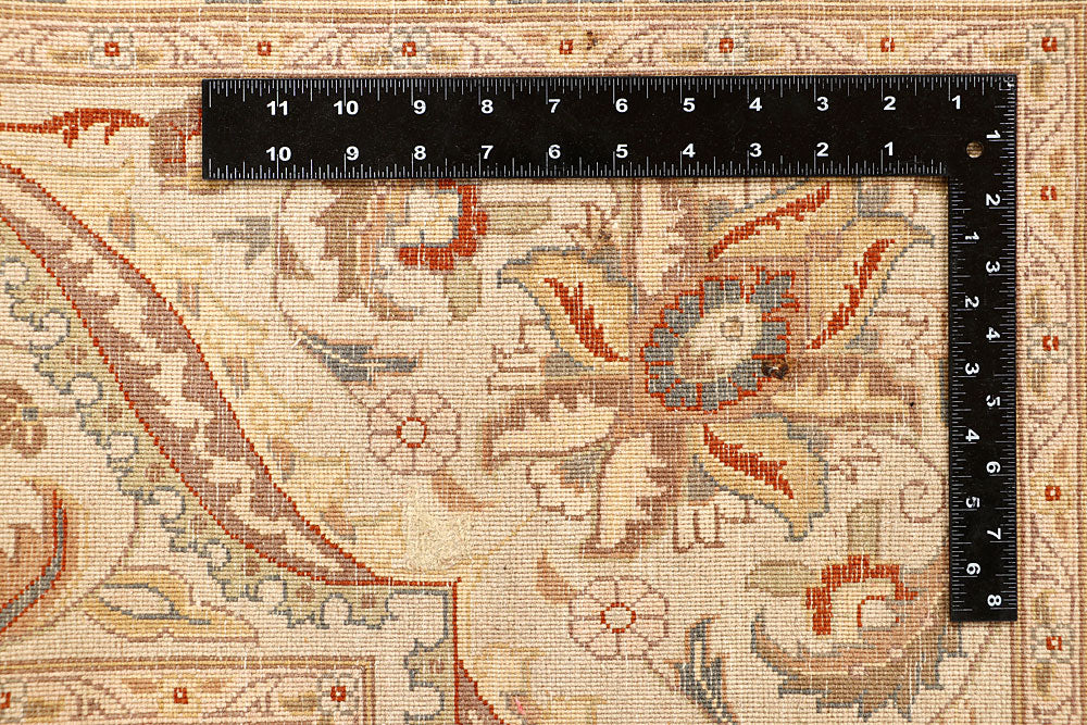 Cornsilk Mahal 9' 1 x 12' 6 - No. 67531 - ALRUG Rug Store