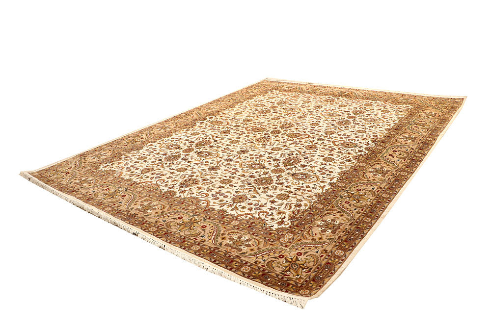 Cornsilk Mahal 9' 1 x 12' 2 - No. 67532 - ALRUG Rug Store