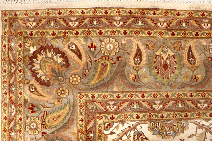 Ivory Sultanabad 9' 2 x 12' 3 - No. 67534 - ALRUG Rug Store