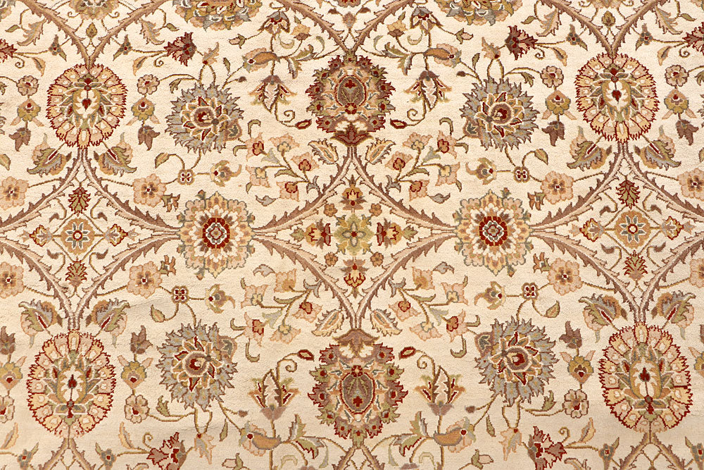 Ivory Sultanabad 9' 2 x 12' 3 - No. 67534 - ALRUG Rug Store
