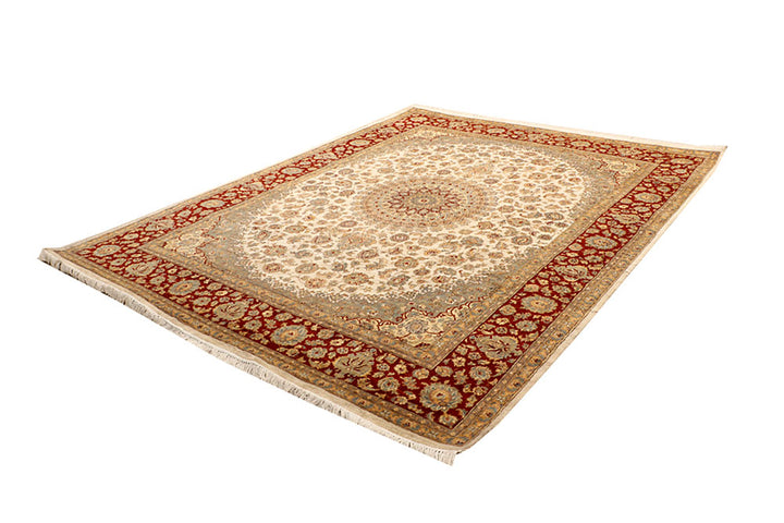 Blanched Almond Isfahan 8' x 10' 2 - No. 67537 - ALRUG Rug Store