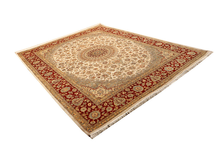 Blanched Almond Isfahan 8' x 10' 2 - No. 67537 - ALRUG Rug Store