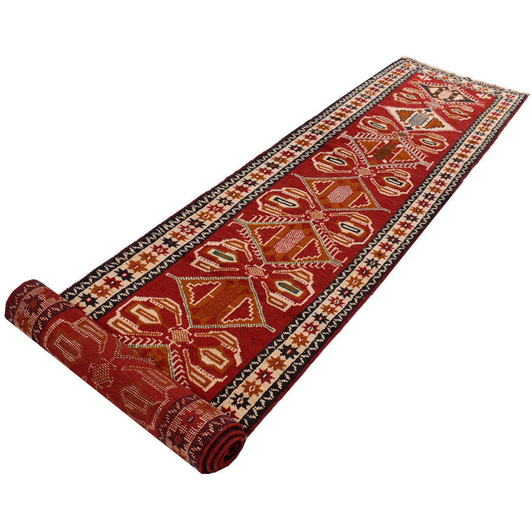 Baluchi Runner 2' 6" x 12' 9" - No. AL31848