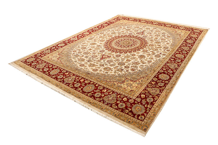 Ivory Isfahan 7' 10 x 10' 5 - No. 67543 - ALRUG Rug Store
