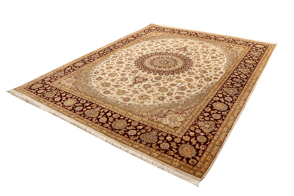 Blanched Almond Isfahan 8' x 10' 2 - No. 67551 - ALRUG Rug Store
