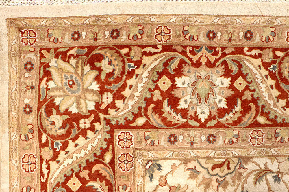 Antique White Mahal 8' 1 x 10' 3 - No. 67554 - ALRUG Rug Store