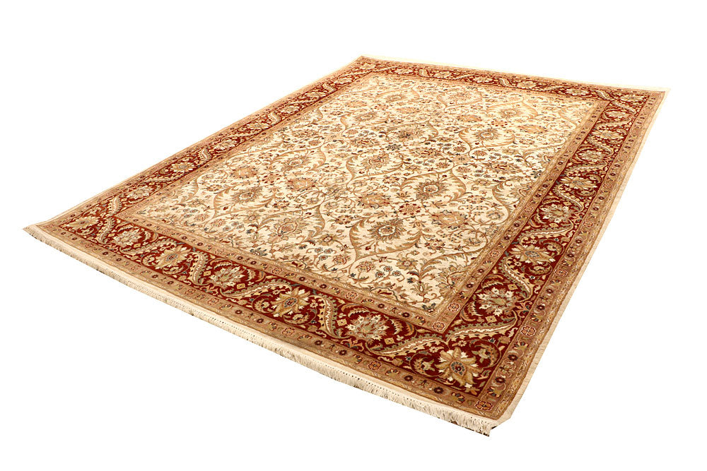 Antique White Mahal 8' 1 x 10' 3 - No. 67554 - ALRUG Rug Store