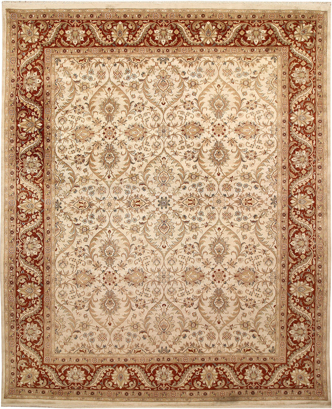 Antique White Mahal 8' 1 x 10' 3 - No. 67554 - ALRUG Rug Store