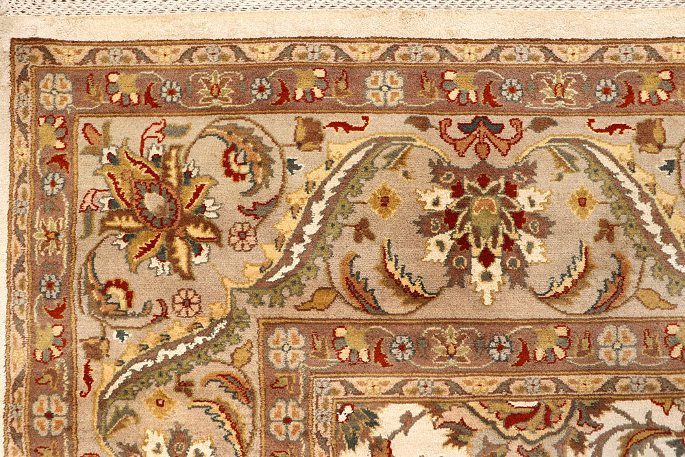 Ivory Mahal 8' 1 x 10' 2 - No. 67557 - ALRUG Rug Store
