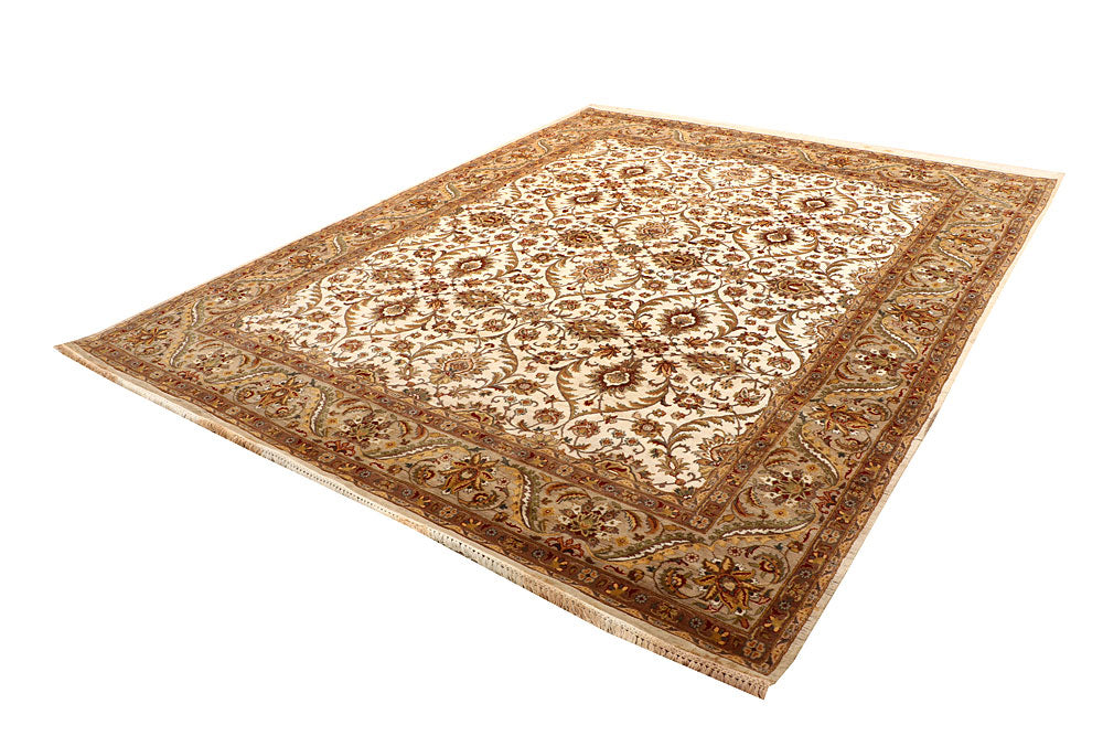 Ivory Mahal 8' 1 x 10' 2 - No. 67557 - ALRUG Rug Store