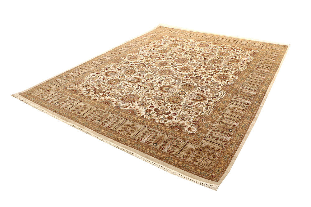 Blanched Almond Mahal 7' 10 x 10' 1 - No. 67559 - ALRUG Rug Store