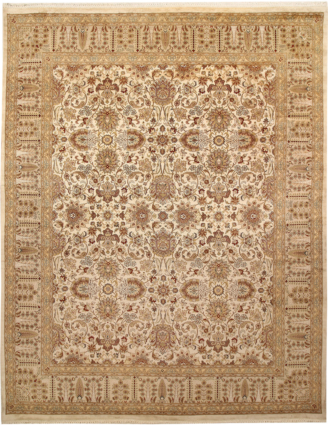 Blanched Almond Mahal 7' 10 x 10' 1 - No. 67559 - ALRUG Rug Store