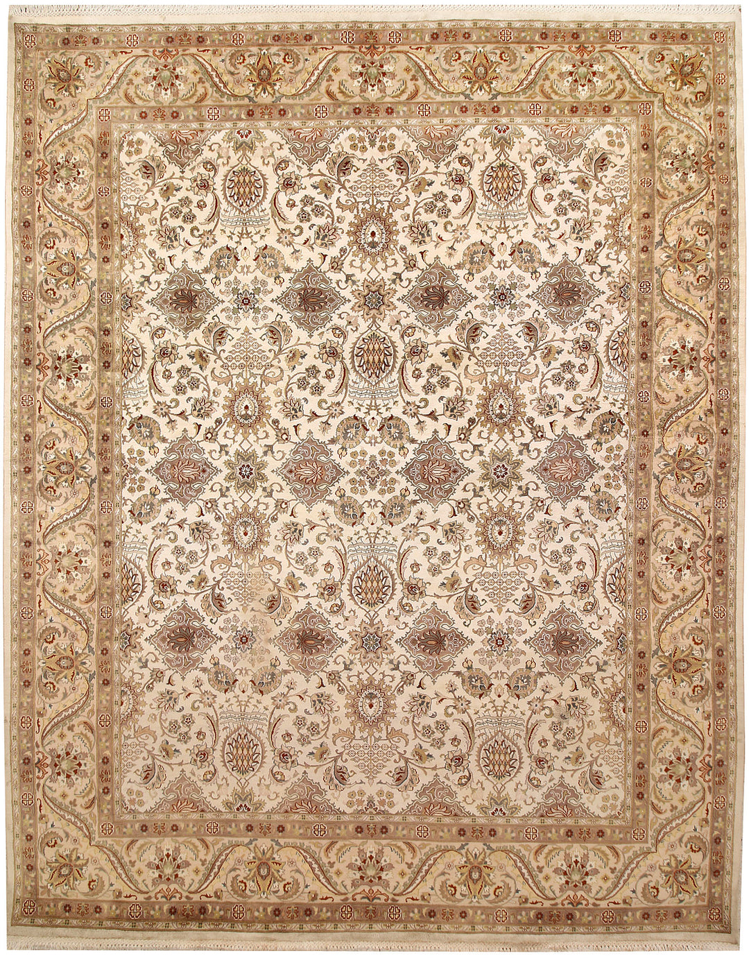 Ivory Mahal 8' 2 x 10' 3 - No. 67562 - ALRUG Rug Store