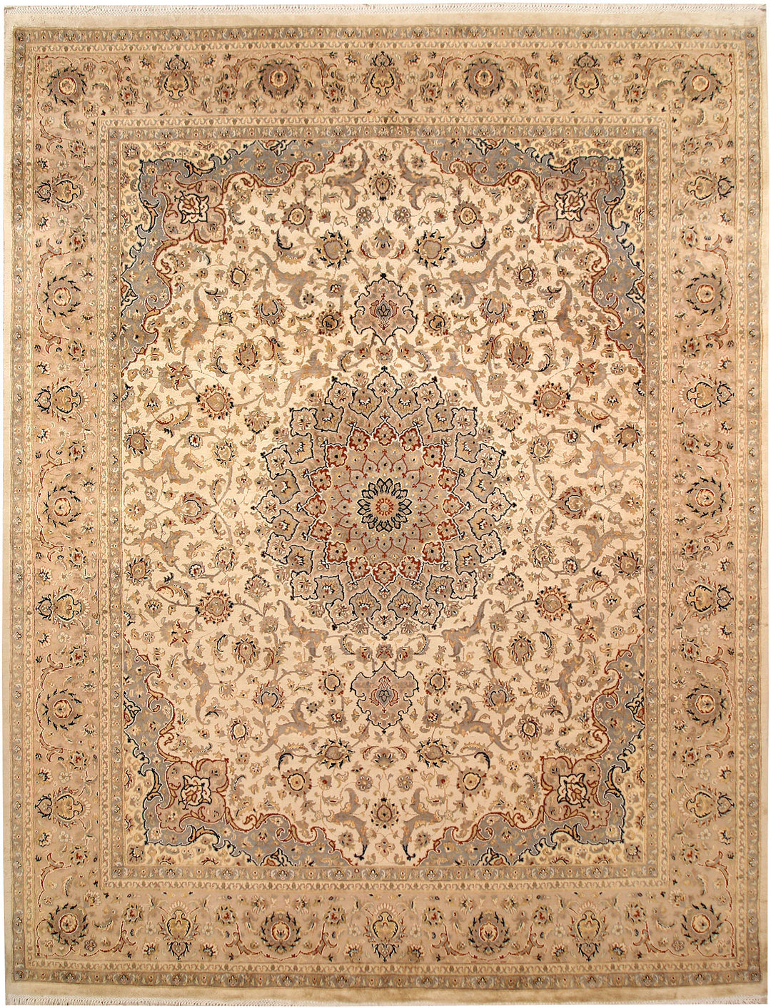 Blanched Almond Isfahan 8' x 10' 4 - No. 67563 - ALRUG Rug Store
