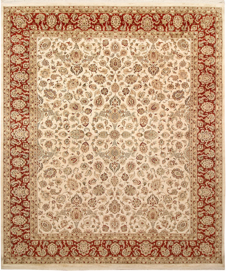 Ivory Mahal 7' 10 x 10' 2 - No. 67565 - ALRUG Rug Store