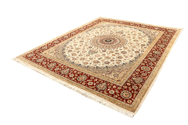 Blanched Almond Isfahan 8' x 9' 9 - No. 67566 - ALRUG Rug Store