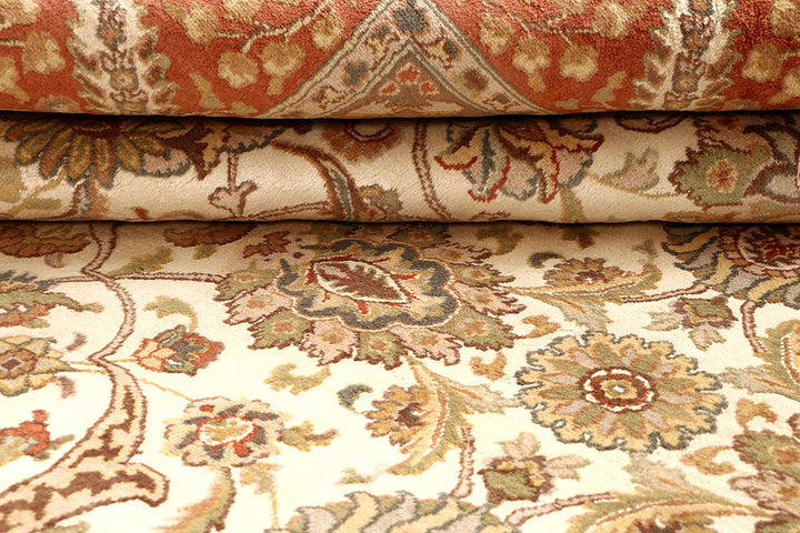 Antique White Mahal 7' 11 x 10' 1 - No. 67567 - ALRUG Rug Store