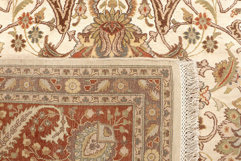 Antique White Mahal 7' 11 x 10' 1 - No. 67567 - ALRUG Rug Store