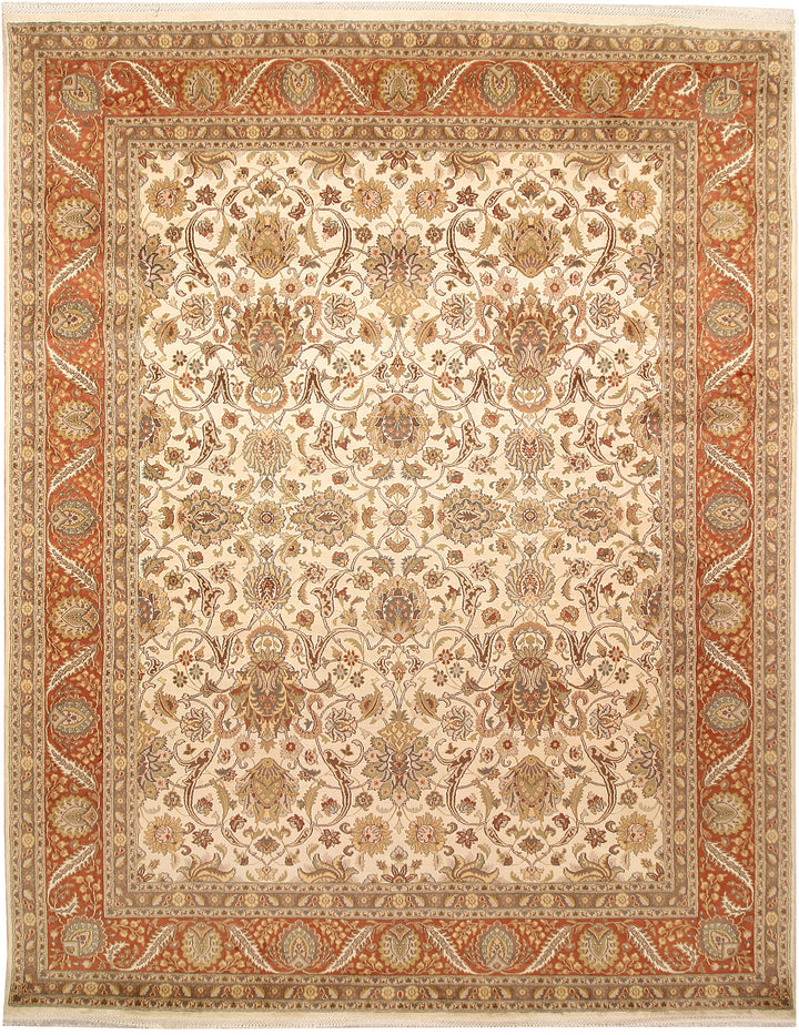 Antique White Mahal 7' 11 x 10' 1 - No. 67567 - ALRUG Rug Store