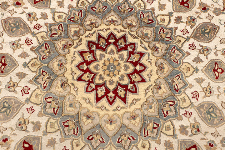 Blanched Almond Ardibil 7' 10 x 8' - No. 67568 - ALRUG Rug Store