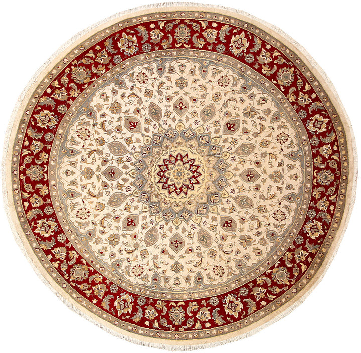 Blanched Almond Ardibil 7' 10 x 8' - No. 67568 - ALRUG Rug Store