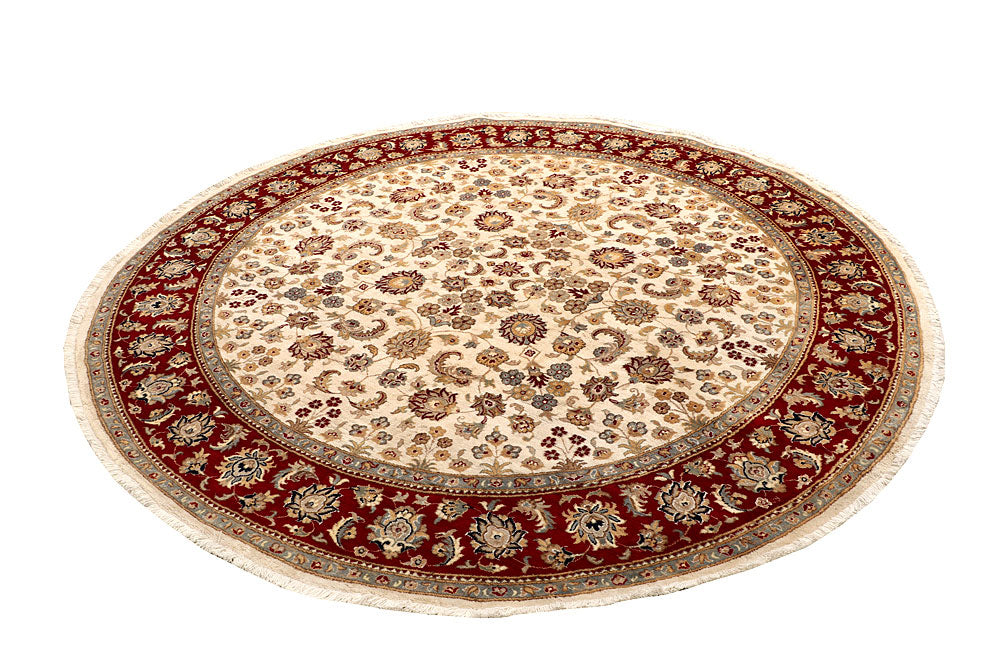 Blanched Almond Mahal 7' 10 x 8' 2 - No. 67571 - ALRUG Rug Store
