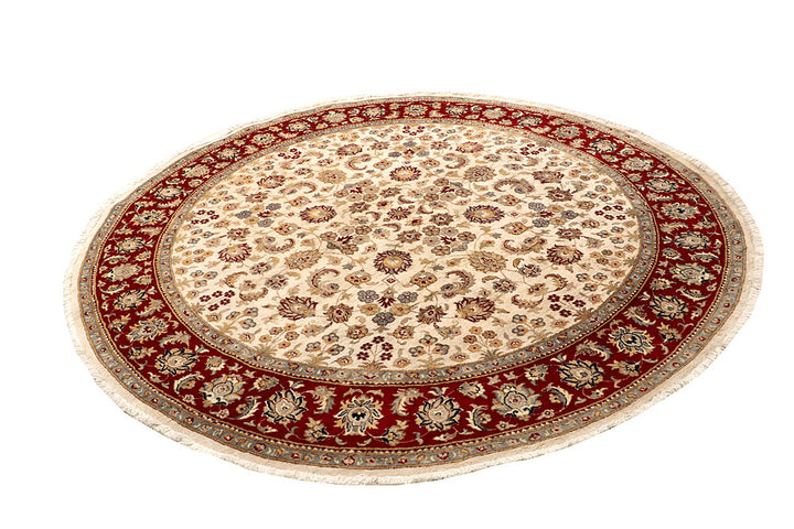 Blanched Almond Mahal 7' 10 x 8' 2 - No. 67571 - ALRUG Rug Store