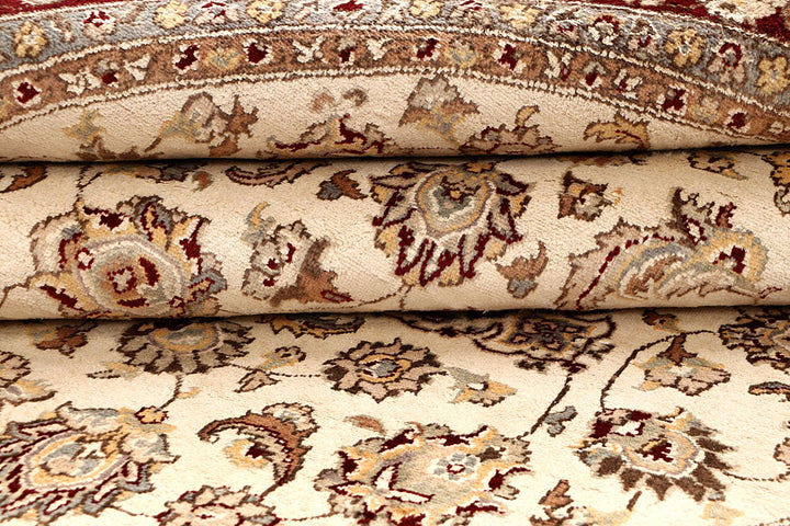 Blanched Almond Mahal 7' 11 x 8' 1 - No. 67572 - ALRUG Rug Store