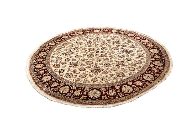 Blanched Almond Mahal 7' 11 x 8' 1 - No. 67572 - ALRUG Rug Store