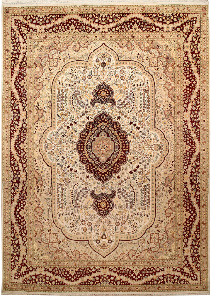 Blanched Almond Isfahan 10' x 13' 10 - No. 67575 - ALRUG Rug Store