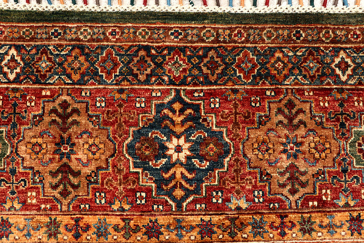 Multi Colored Kazak 4' 9 x 6' 9 - No. 67578 - ALRUG Rug Store