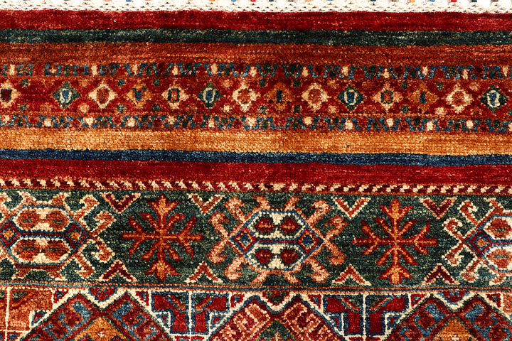 Multi Colored Kazak 4' 11 x 6' 7 - No. 67579 - ALRUG Rug Store