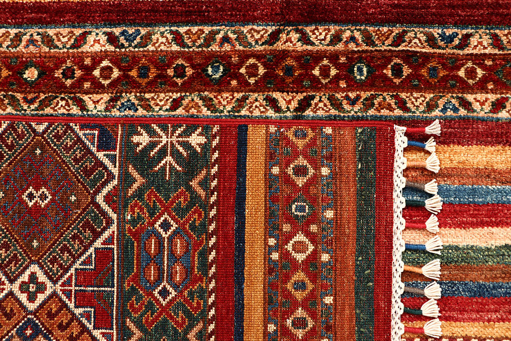 Multi Colored Kazak 4' 11 x 6' 7 - No. 67579 - ALRUG Rug Store