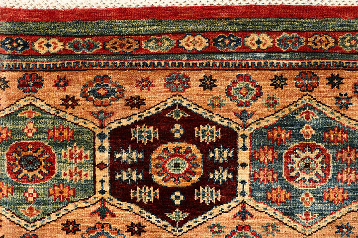 Multi Colored Kazak 5' 1 x 6' 10 - No. 67580 - ALRUG Rug Store