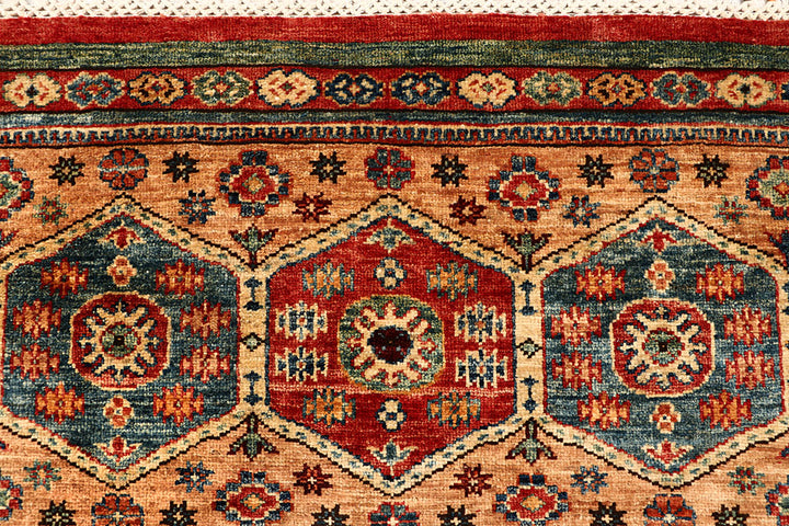 Multi Colored Kazak 5' 1 x 6' 10 - No. 67580 - ALRUG Rug Store