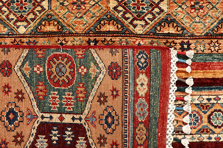 Multi Colored Kazak 5' 1 x 6' 10 - No. 67580 - ALRUG Rug Store
