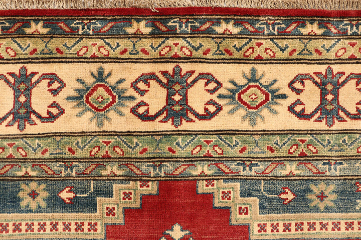 Firebrick Kazak 6' 8 x 9' 7 - No. 67581 - ALRUG Rug Store