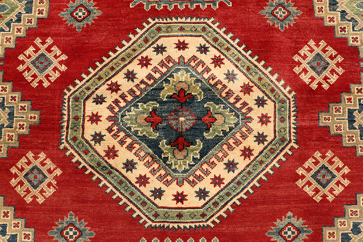 Firebrick Kazak 6' 8 x 9' 7 - No. 67581 - ALRUG Rug Store
