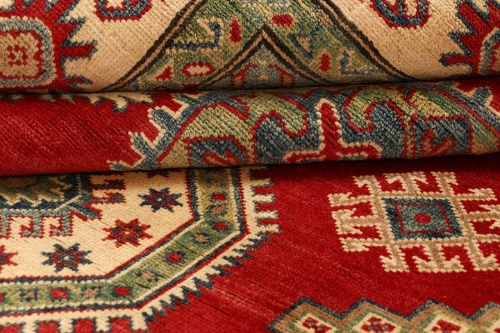 Firebrick Kazak 6' 8 x 9' 7 - No. 67581 - ALRUG Rug Store