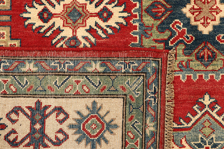 Firebrick Kazak 6' 8 x 9' 7 - No. 67581 - ALRUG Rug Store