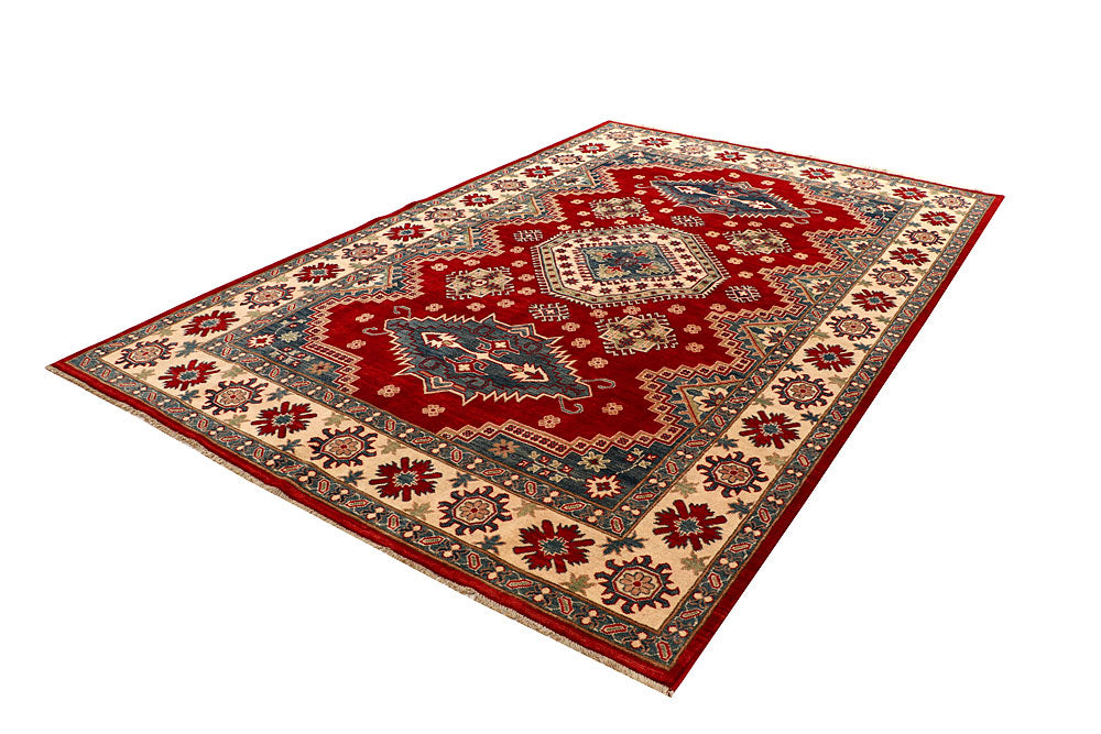 Firebrick Kazak 6' 9 x 10' 4 - No. 67582 - ALRUG Rug Store