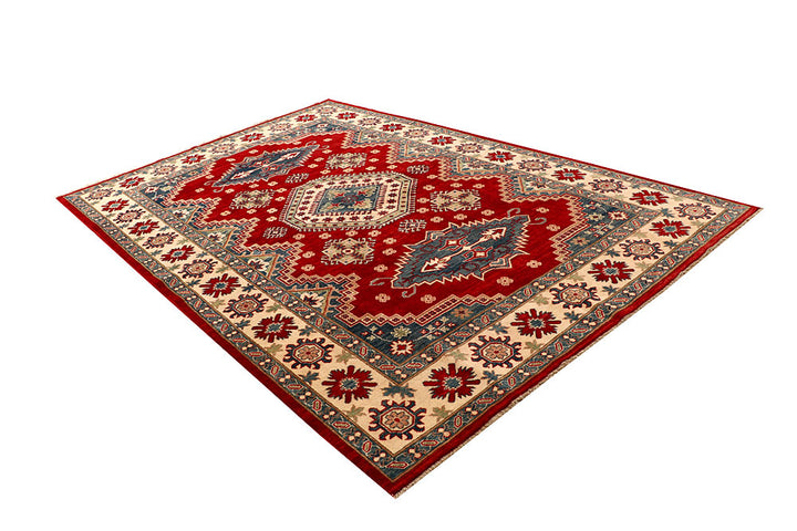 Firebrick Kazak 6' 9 x 10' 4 - No. 67582 - ALRUG Rug Store
