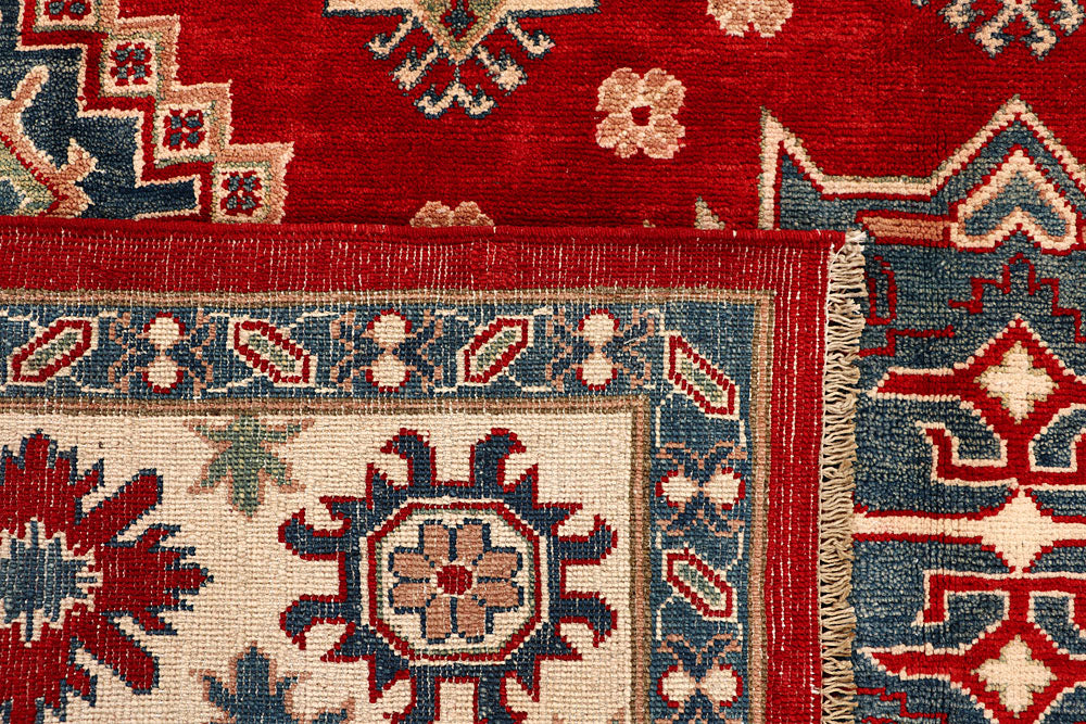 Firebrick Kazak 6' 9 x 10' 4 - No. 67582 - ALRUG Rug Store