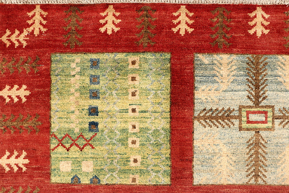 Firebrick Kazak 6' 11 x 9' 9 - No. 67584 - ALRUG Rug Store