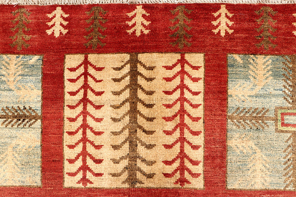 Firebrick Kazak 6' 11 x 9' 9 - No. 67584 - ALRUG Rug Store