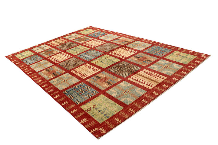 Firebrick Kazak 6' 11 x 9' 9 - No. 67584 - ALRUG Rug Store