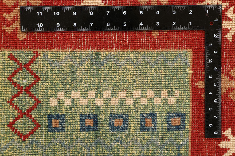 Firebrick Kazak 6' 11 x 9' 9 - No. 67584 - ALRUG Rug Store